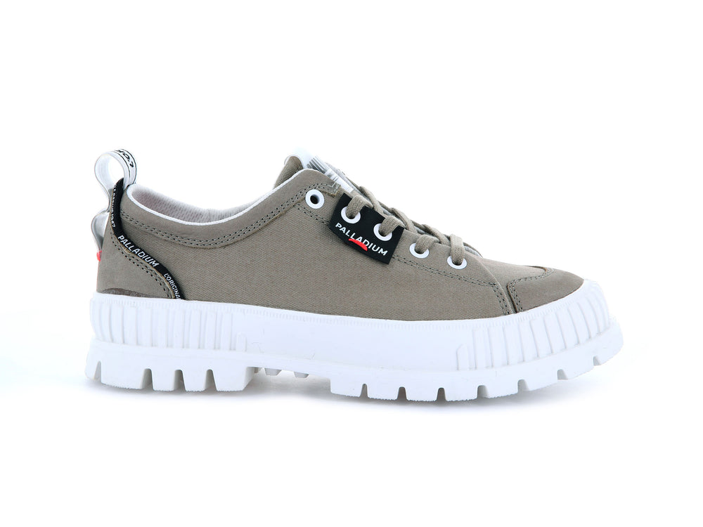 Zapatillas Palladium PALLASHOCK LOW MTP Mujer Dune | Costa Rica-65937